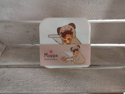 Plastik Box mit Hundemotiv