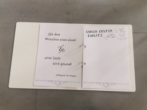 Ordner mit Arbeitsblaettern